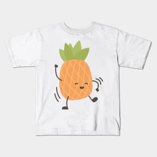 Squishy Cute Kawaii Pineapple, me Squishies Holiday Team Kids T-Shirt